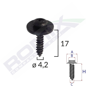 wkręt montażowy C60361
