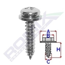 wkręt montażowy C60458