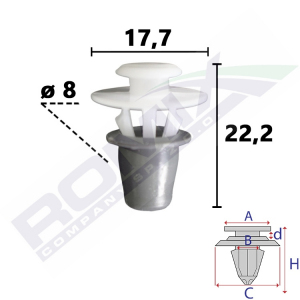 spinka listwy 11257