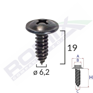 wkręt montażowy C60462