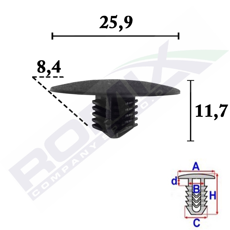 spinka wyciszenia C70603 Katalog Dystrybutor spinek