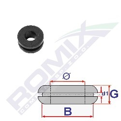 przelotka gumowa C60485