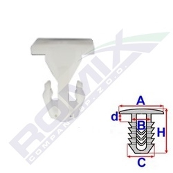 spinka listwy C60355