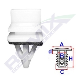 spinka listwy B21104