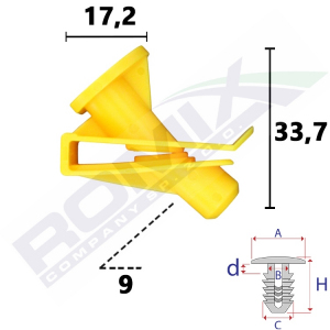 spinka osłon C80144