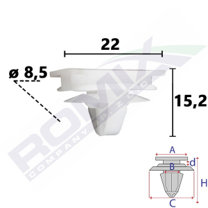 spinka listwy C30995