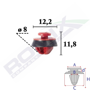 spinka listwy C70796