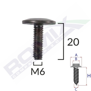 śruba mocująca C60392