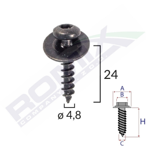 wkręt montażowy C60468