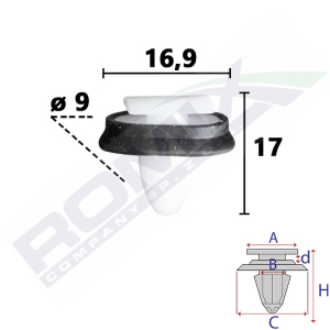 spinka listwy C10093