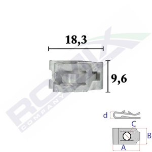 blaszka zaciskowa C70795