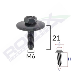 śruba mocująca C60621